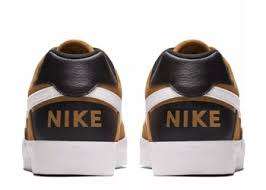 Original Mens NIKE SB DELTA FORCE VULC Golden Beige/Black 942237 201 Size UK 10/11 (SA 10/11)