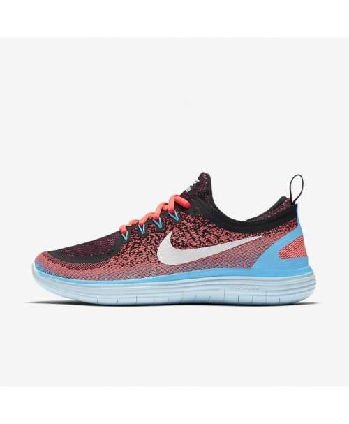 Original Women's Nike FREE RN DISTANCE 2 Hot Punch/ White-Blue 863776 601 Size UK 5.5 (SA 5.5)