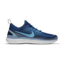 Original Mens Nike Free RN Distance 2 Gym Blue/ Blue Fury 863775 404 Size UK 8 (SA 8)