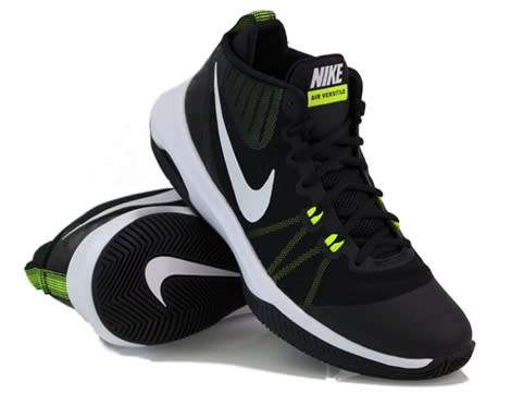 Original Mens NIKE AIR VERSATILE 852431 009 Black/White-VOLT Size UK 9 (SA 9)