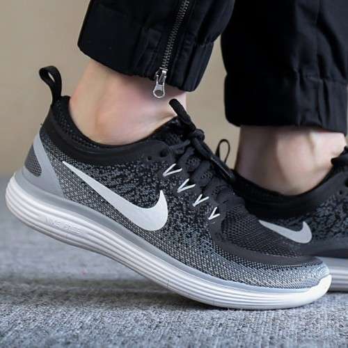 Original Women's Nike FREE RN DISTANCE 2 Black/ White/ Grey 863776 001 Size UK 4.5 (SA 4.5)