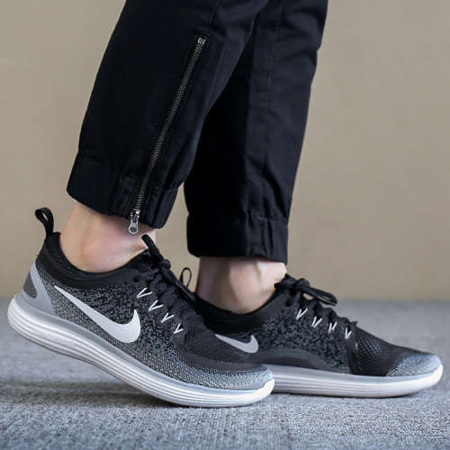 Original Women's Nike FREE RN DISTANCE 2 Black/ White/ Grey 863776 001 Size UK 4.5 (SA 4.5)