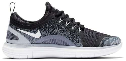 Original Women's Nike FREE RN DISTANCE 2 Black/ White/ Grey 863776 001 Size UK 4.5 (SA 4.5)