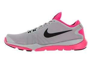 Original Women's NIKE Flex Supreme TR 4 819026 010 Wolf Grey/ Pink Blast Size UK 5.5 (SA 5.5)