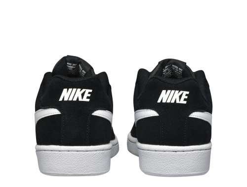 Original Mens NIKE Court Royale SUEDE 819802 011 Black/ White Size UK 8 / 9 (SA 8 / 9)