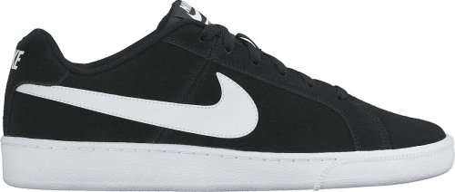 Original Mens NIKE Court Royale SUEDE 819802 011 Black/ White Size UK 8 / 9 (SA 8 / 9)