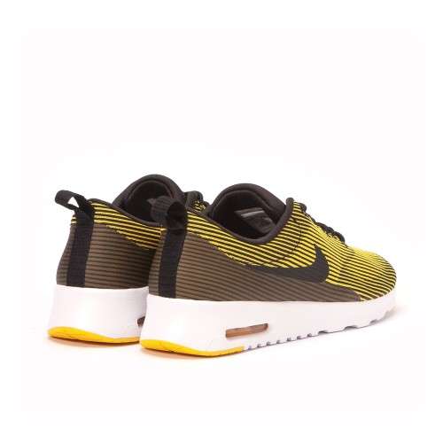 Original Women's NIKE AIR MAX THEA KJCRD Black/ Varsity Maize 718646 004 Size UK 5 (SA 5)