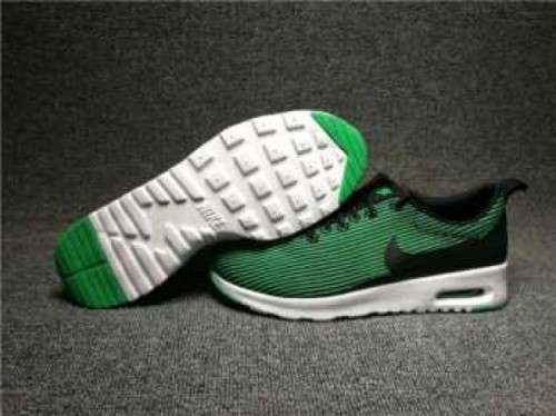 Original Women's NIKE AIR MAX THEA KJCRD Black/ Spring Leaf 718646 005 Size UK 5 (SA 5)