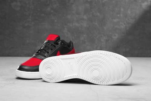 Original Mens NIKE EBERNON LOW Black/ Habanero Red AQ1775 004 Size UK 10 (SA 10)