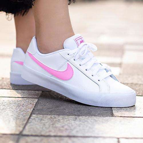 Original Women's NIKE Court Royale AC WHITE/ PSYCHIC PINK AO2810 105 Size UK 4/6 (SA 4/6)