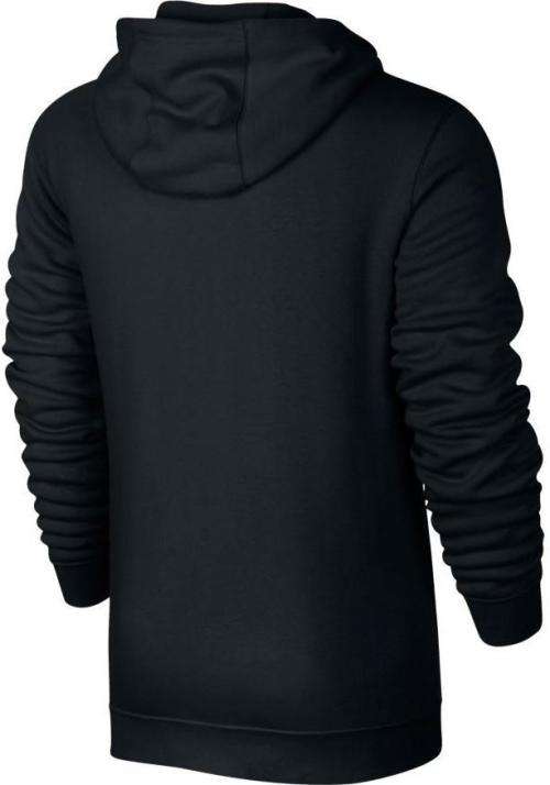 Original Nike Mens Tall Club Zip-Up Fleece Hoodie In Black 804389 010 Size Extra Large