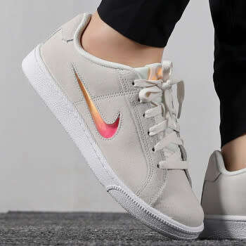 Original Women's NIKE Court Royale PREM (latest) SAIL/ LASER FUCHSIA AJ7731 100 Size UK 5 (SA 5)