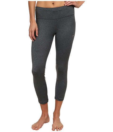 Original Womens NIKE Essential DRI FIT Running Capris Cool Grey 872066 010 Size Medium/Large