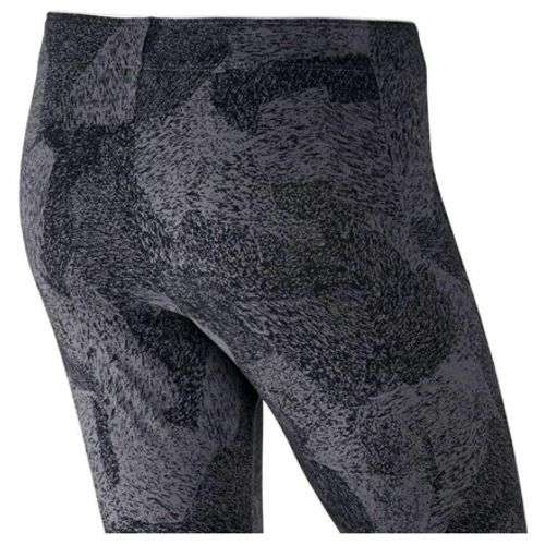 Original NIKE Womens LEGGINGS Tights 905123 010 Grey/ Black Print Size Medium