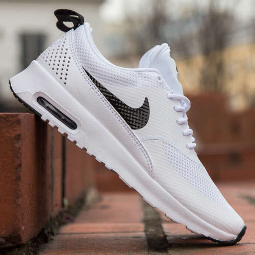 Original Women's NIKE AIR MAX THEA White/ Black 599409 103 Size UK 5.5 (SA 5.5)