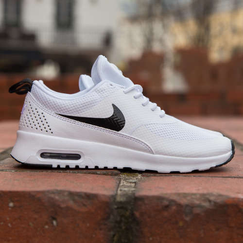 Original Women's NIKE AIR MAX THEA White/ Black 599409 103 Size UK 5.5 (SA 5.5)