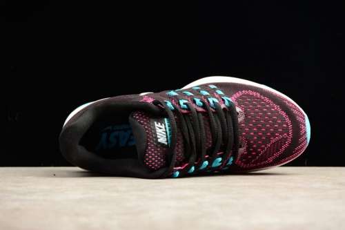 Original Women's Nike Air Zoom Vomero 11 BLCK/ GLCR BL- PNK BLST 818100 004 Size UK 4.5 (SA 4.5)