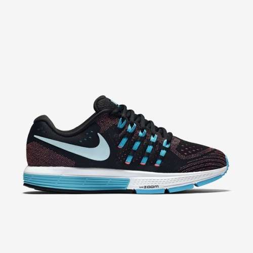 Original Women's Nike Air Zoom Vomero 11 BLCK/ GLCR BL- PNK BLST 818100 004 Size UK 4.5 (SA 4.5)