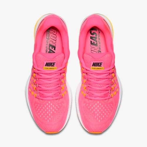 Original Women's Nike Air Zoom Vomero 11 PNK BLST/ BLK -ORNG 818100 600 Size UK 5.5 (SA 5.5)