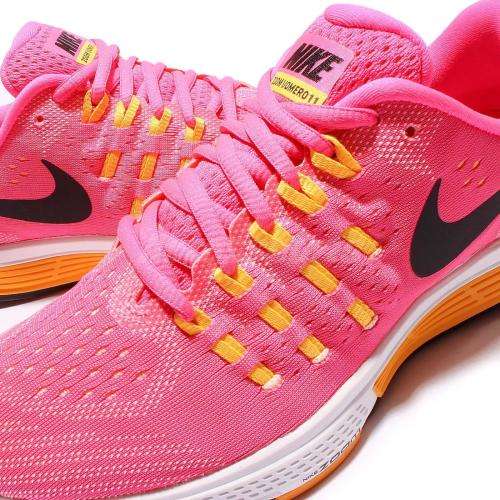 Original Women's Nike Air Zoom Vomero 11 PNK BLST/ BLK -ORNG 818100 600 Size UK 5.5 (SA 5.5)