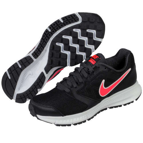 Original Womens NIKE Downshifter 6 Black/ Hyper Punch 684765 002 Size UK 4.5 (SA 4.5)