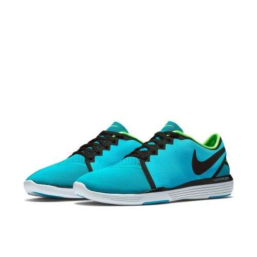 Original Women's Nike Training Lunar Sculpt 818062 403 Gamma Blue/ Black Size UK 5 (SA 5)