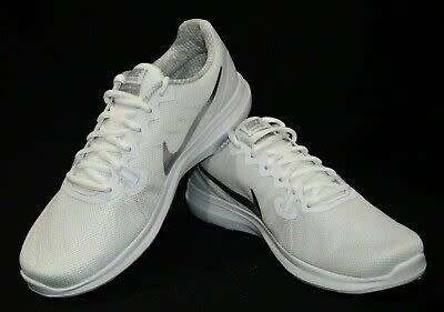 Original Nike Women's IN SEASON TR 7 White/ Metallic Silver 909009 100 Size UK 5 (SA 5)