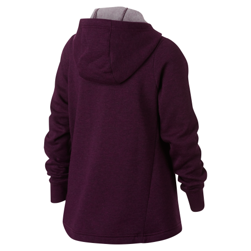 Original NIKE Girls Nike Full Zip Warm Hoodie 939459 609 Size XL