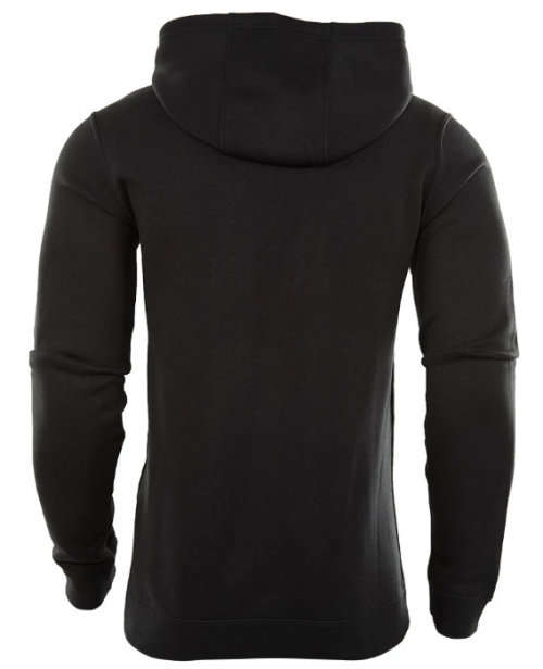 Original Mens Nike Sportswear Hooded Fleece Long Sleeve Top Black 804346 010 Size Medium