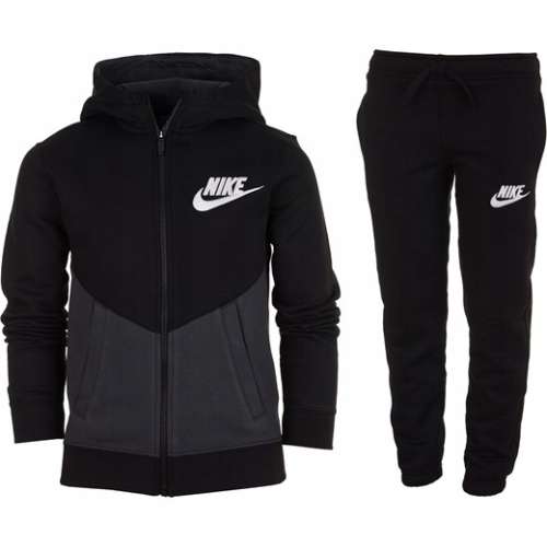 Original Nike Boys Sports Wear Full TRACKSUIT WARM FLEECE AJ6729 010 Size Extra Large