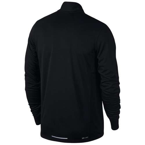 Original Mens Nike Dry Element DriFit 1/2 Zip Running LS Top Black AQ7903 010 Size Extra Large