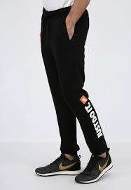 Original NIKE Mens SportsWear JUST DO IT Fleece Jogger Black AR2610 010 Size Extra Large