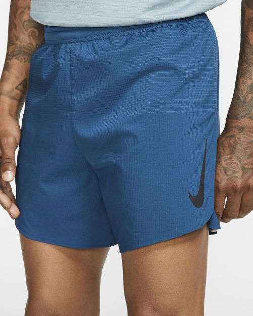 Original Mens Nike AeroSwift (London) 13cm Running Shorts Blue AQ5302 492 Size Medium