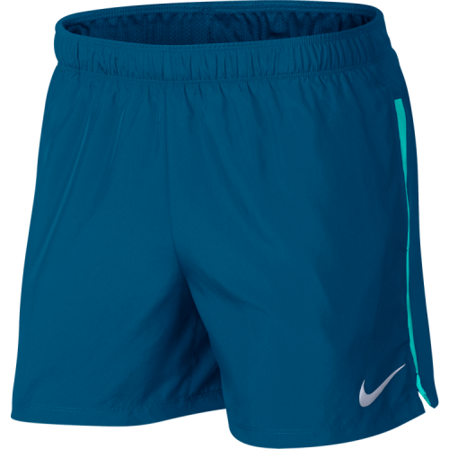 Original Mens Nike Challenger BF 5" Running Shorts Green Abyss 908796 301 Size Medium