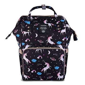 Diaper Mummy Bag Multi-Function Unicorn Design Travel Backpack Nappy Bags Baby Care