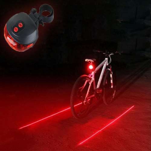 WATERPROOF CYCLING LED LASER SAFETY TAIL LIGHT