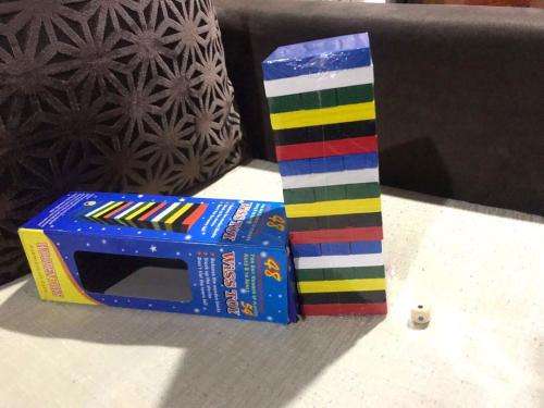 48pcs Wooden Stacking and Balancing Wiss Game Toy