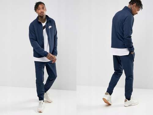 Original Nike MENS WOVEN TRACKSUIT Navy Blue 861778 451 Size Large