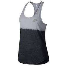 Original Womens Nike Athletic Dri-Fit Tank Top Anthracite Grey 904906 012 Size Small