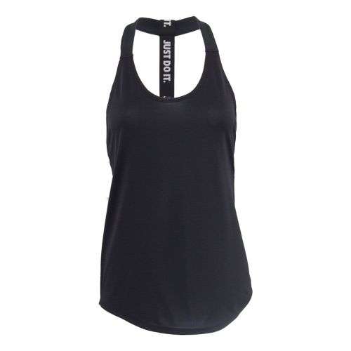 Original Womens Nike Dri-Fit Elastika Solid Athletic Training Tank Black 871795 010 Size Small