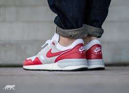 Original Mens NIKE Air ODYSSEY White/University Red Retro Look 652989 106 Size UK 9 (SA 9)
