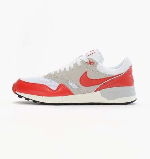 Original Mens NIKE Air ODYSSEY White/University Red Retro Look 652989 106 Size UK 9 (SA 9)