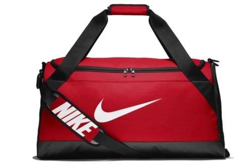 Original NIKE UNISEX Brasilia Duffel Bag RED (Medium) BA5334 657 (61 Liters)