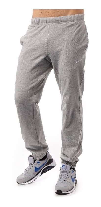 Original NIKE Mens Club Cuffed Joggers Grey 813268 063 Size Extra Large