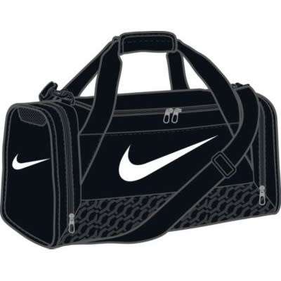 Original NIKE Brasilia UNISEX Training Duffle Bag Black BZ9771 001 (Small - 40 Liters)