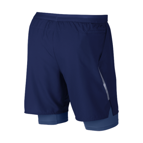 Original Mens Nike 7 inch Distance Short 2 in 1 Blue 892905 478 Size XXL