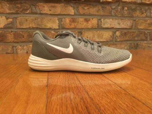 Original Women's Nike LUNAR APPARENT Dark Stucco/ Metallic Summit 908998 004 Size UK 8 (SA 8)