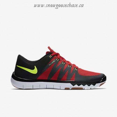 Original Mens Nike Nike Free Trainer 5.0 V6 University Red/ Black 719922 670 Size UK 11 (SA 11)