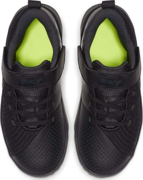 Original Boys NIKE Team Hustle Quick 2 (PS) Black/Anthracite AT5299 001 Size UK 2 (SA 2)