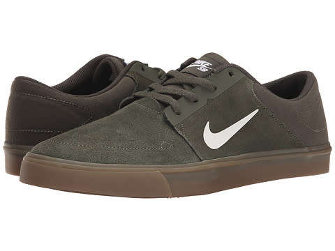 Original Mens Nike SB Portmore 725027 312 Cargo Khaki / Sail Size UK 9 (SA 9)